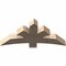 Ekena Millwork Davenport Smooth Timber Gable Bracket, Douglas Fir, 48"W x 22"H x 5 1/2"D x 5 1/2"F, 11/12 Pitch GBW048X22X0606DAV00SDF - alternate 2